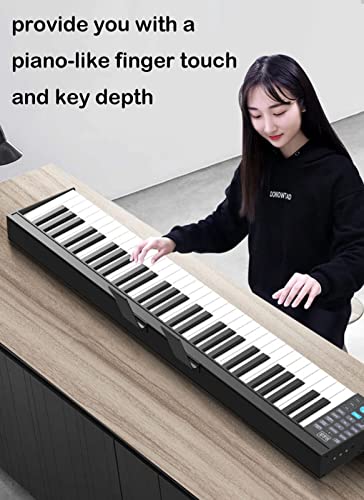 Piano Numérique 61 Clavier Keyboard Piano Clés Pondérées Pleine Grandeur Midi Midi En Spelers Piano Electrique Avec… - Les Beatles, Paul McCartney, John Lennon, RIngo Starr, George Harrison Piano Numérique 61 Clavier Keyboard Piano Clés Pondérées Pleine Grandeur Midi Midi En Spelers Piano Electrique Avec… – Image 5