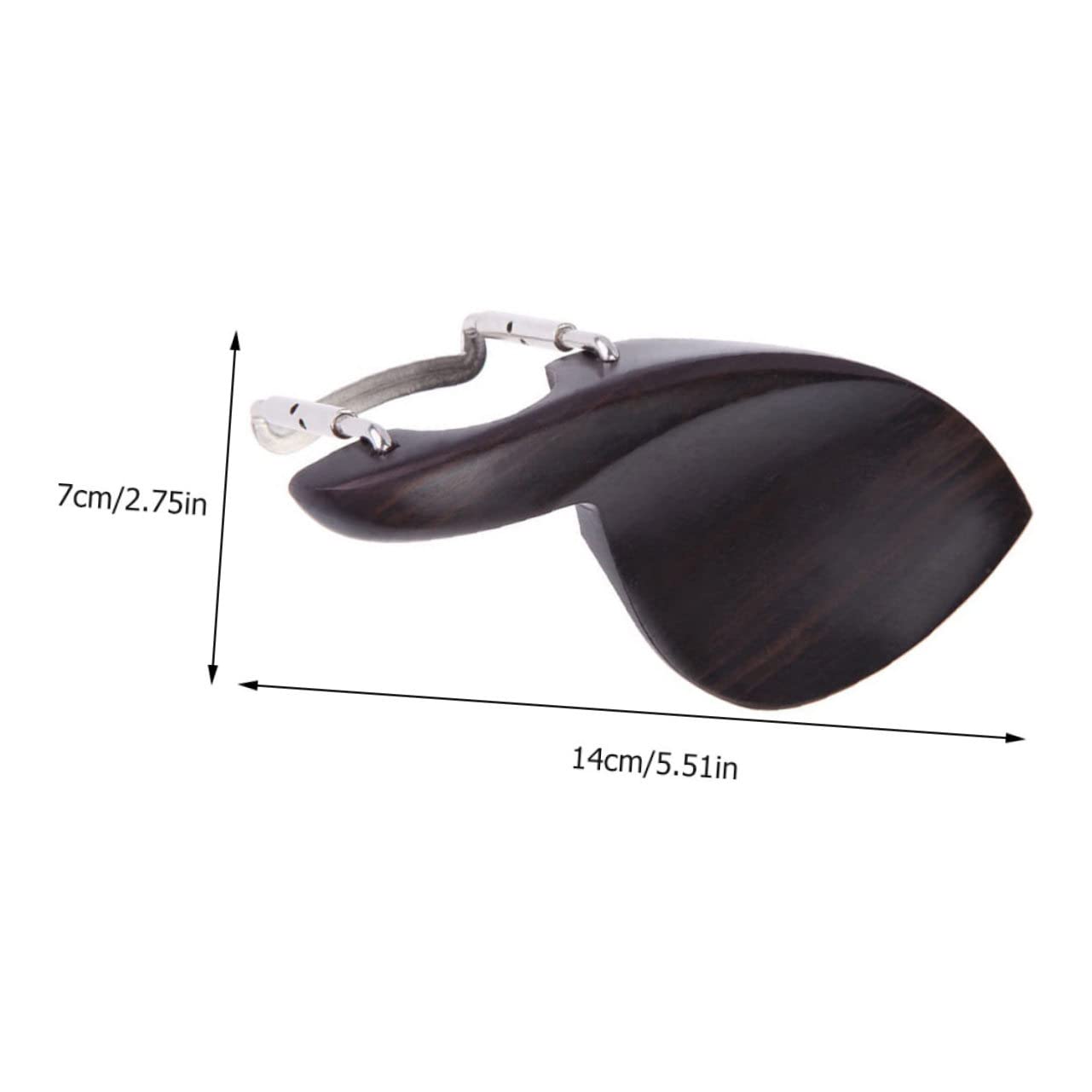 SUPVOX Practical Violin Chinrest Wooden Chin Holder Craftsmanship for Violin Supplies