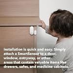 ecobee Smart Sensor for Doors & Windows 2 Pack - Wifi Contact Sensor for Home Security, Energy Savings - Compatible with ecobee Smart Thermostats - Temperature sensor | Get instant alerts when doors and windows are opened. Enhance your security and p