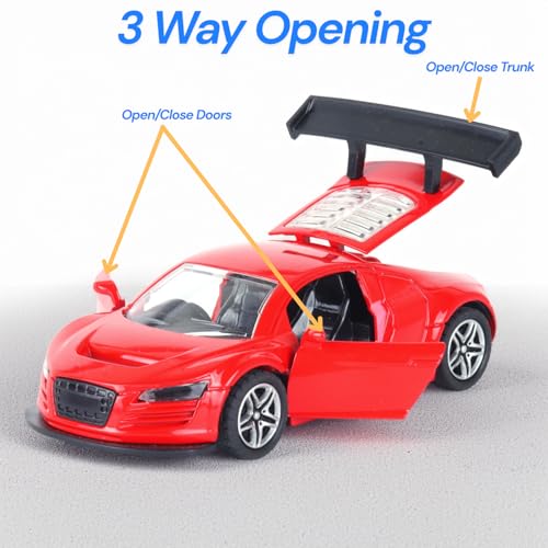 Image of Metal die cast 1:37 AUD - Red