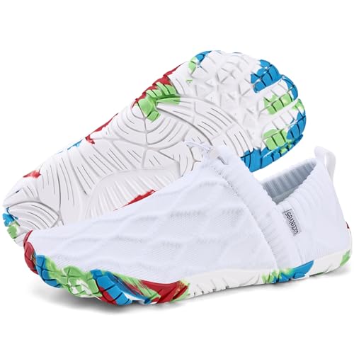 Image of WateLves Barefoot Water Shoes Women Men Minimalist Comfortable Walking Shoes Beach Outdoor Running Sneakers