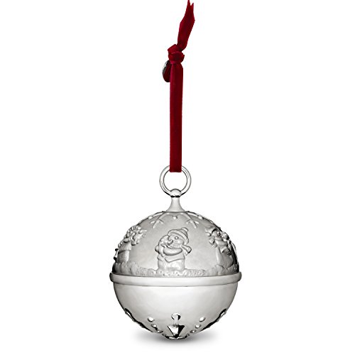 Hallmark Keepsake Christmas Ornament 2018 Year Dated, Silver Bell Christmas Ornament, Ring In The Season Jingle Bell, Metal #TOP1