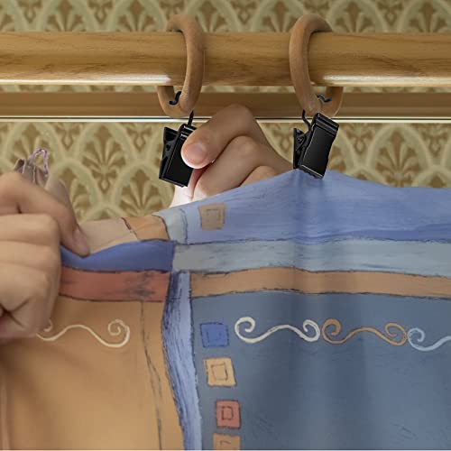 Hoosun 50 pack stainless steel clip hooks for hanging,s hook with clip for hanging outdoor string lights,metal christmas lights clips hangers,curtain hooks,picture clips with hook,small photo clip 4 Hoosun 50 pack stainless steel clip hooks for hanging,s hook with clip for hanging outdoor string lights,metal christmas lights clips hangers,curtain hooks,picture clips with hook,small photo clip - image 5