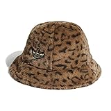 Trébol dorado en el frontal adidas SPRT Bucket Hat Gorro, Multicolor, L Unisex Adulto