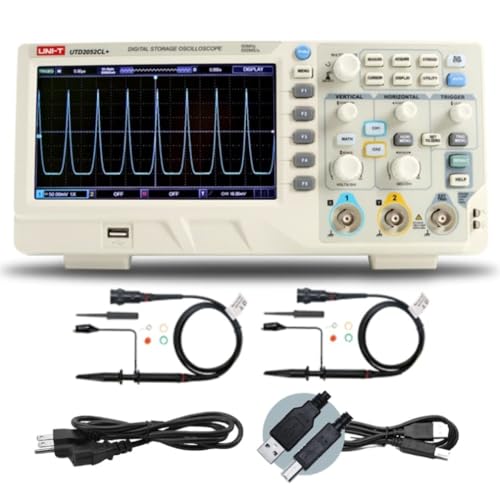 UNI-T UTD2000CL+ 50MHz Digital Oscilloscope 5000 wfms/s