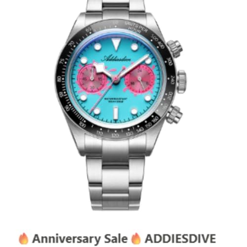 Addiesdive watches discount code:LEEJEAM &ndash; Save Upto 60% Off cover art