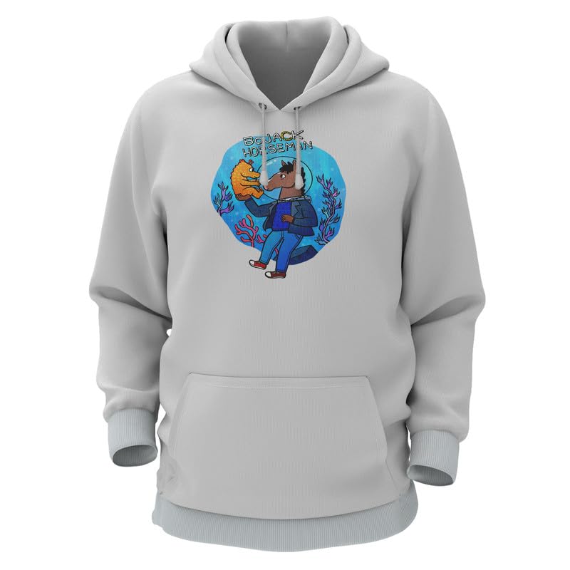 Cotton Hoodie for Men & Women | 350 GSM 100% Pure Cotton Outfit |Graphic Printed Casual Wear |BoJack-Horsemen-3|-image-42