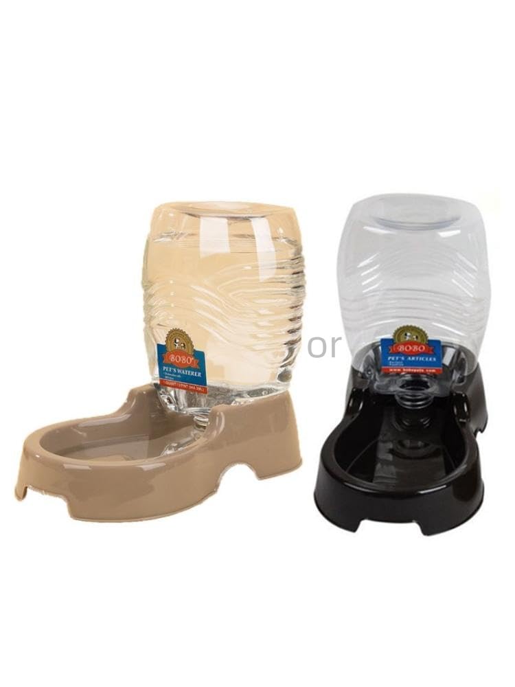 YPBEW Water Food Dispenser Automatic for Dogs Cats Refill Self Feeding for Small Large Pets