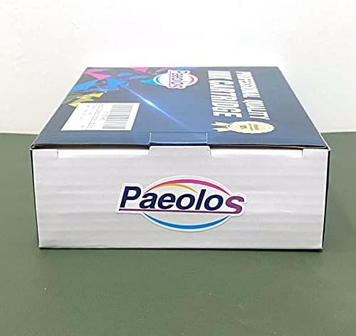 Paeolos 903XL ink cartridges for HP 903 XL Ink Cartridges Multipack for HP Officejet Pro 6950 6960 6970 Printer Inks,BlackCyanMagentaYellow,4-Pack