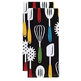 T-fal Textiles Kitchen Towel, 2 Pack, Utensils