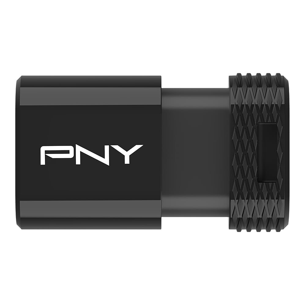 PNY 64GB Elite-X Fit Type-C USB 3.2 Flash Drive - zaawansowana wydajność do 200MB/s odczytu, wygodny przenośny magazyn danych, ultra kompaktowa konstrukcja, złącze Type-C