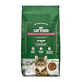 by Amazon - Alimento seco completo para gatos adultos con salmón, atún y verduras, 1 pack de 10 kg