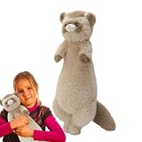 Adatto come regalo: regala al bambino questo adorabile animale di peluche con furetto. Ideale per Natale, Halloween e compleanni, questo giocattolo morbido e tenero è per i bambini di tutte le età.
