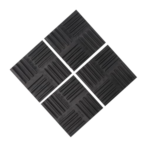 NAMOARLY Elastic Vibration Pads 4 Deadening Mats for Cars Anti-Vibration Pad Car Sound Deadener Monitor