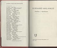 Bernard Malamud (Literature and Life Series) 0804423776 Book Cover