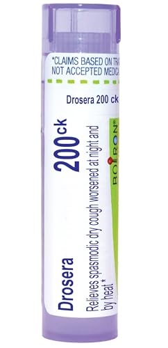Boiron Drosera Rotundifolia 200Ck Homeopathic Medicine for Coughing - 80 Pellets