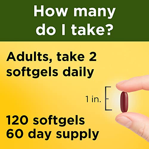 Nature Made Cranberry With Vitamin C, Dietary Supplement For Immune And Antioxidant Support, 120 Softgels, 60 Day Supply #TOP3