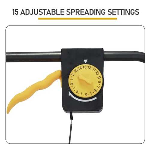 Esparcidor de Césped Broadcast Spreader 70lb miniatura 5