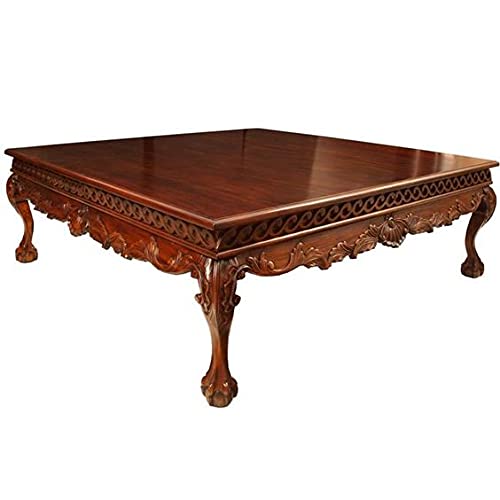 Shilpi Handicrafts Sheesham Wood Handcrafted Centre Table (Wooden top)