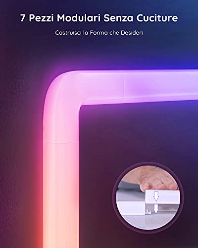 Govee Glide RGBIC Smart Wall Light, Decorazioni