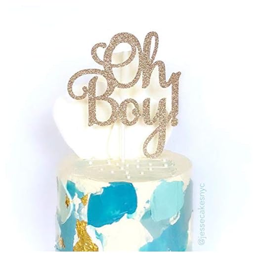 Ad4ssdu4 Oh Boy Cake Topper Baby Boy Cake Dekoration Baby Shower Cake Oh Boy Dekoration Baby Shower Blå Baby Shower tårta