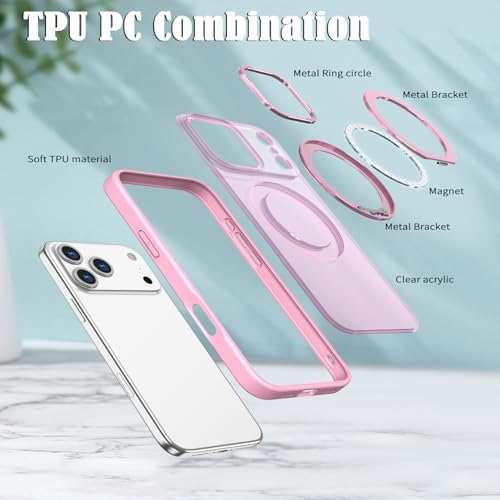 Coque iPhone 17 Pro Max rose mat pour un quotidien connecté