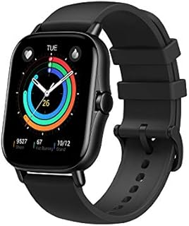Amazfit GTS 2e Smartwatch with Heart Rate, Sleep, Stress and SpO2 Monitor, Activity Tracker Sports Watch with 90 Sports Modes, 14 Day Battery Life, Alexa Built-in, Black