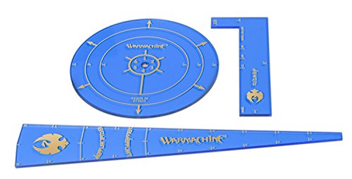 Privateer Press Warmachine Cygnar Acrylic Template Set