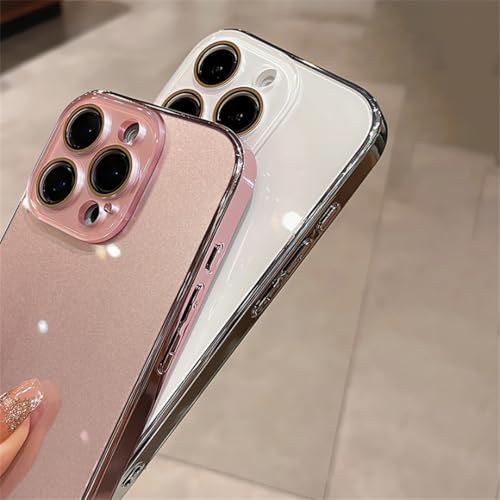 Coque verre cristal iPhone 14 Pro gris titane évite rayures dos - 3