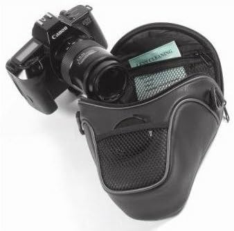 Opteka H400 DSLR Camera Short Zoom Holster Case w/Adjustable Shoulder Strap