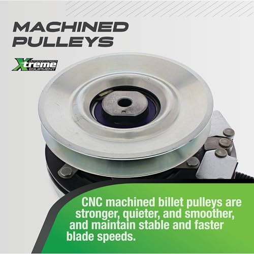 Xtreme Outdoor Power Equipment X0736A PTO Clutch Compatible with/Replacement for Warner 5219-177 Pulley Bearing, 1/2" or 5/8" Belt Width, 1" ID, 6" Pulley Diameter Counter Clockwise Rotation by Xtreme - Image 9