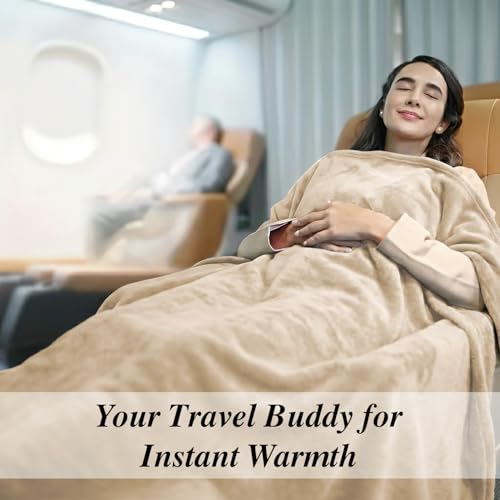 Image of Cloth Fusion Fleece AC Blanket for Summer and Winter Double Bed 87x85 inch