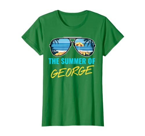 The Summer of George Pop Culture T-Shirt, Women, Kelly Green, Small