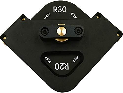 Aluminium Alloy R15-R30 Contour Ruler Trimming R Angle Arc Template Fillet Gauge