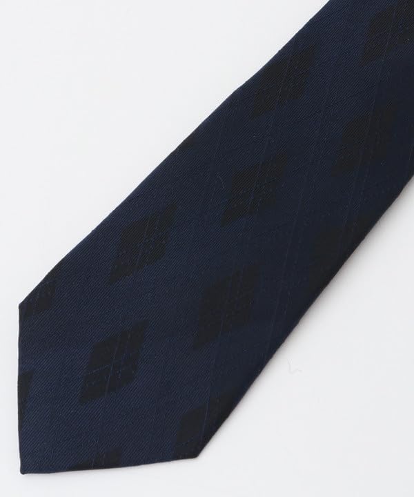 [メンズビギ] アーガイル柄シルクネクタイ