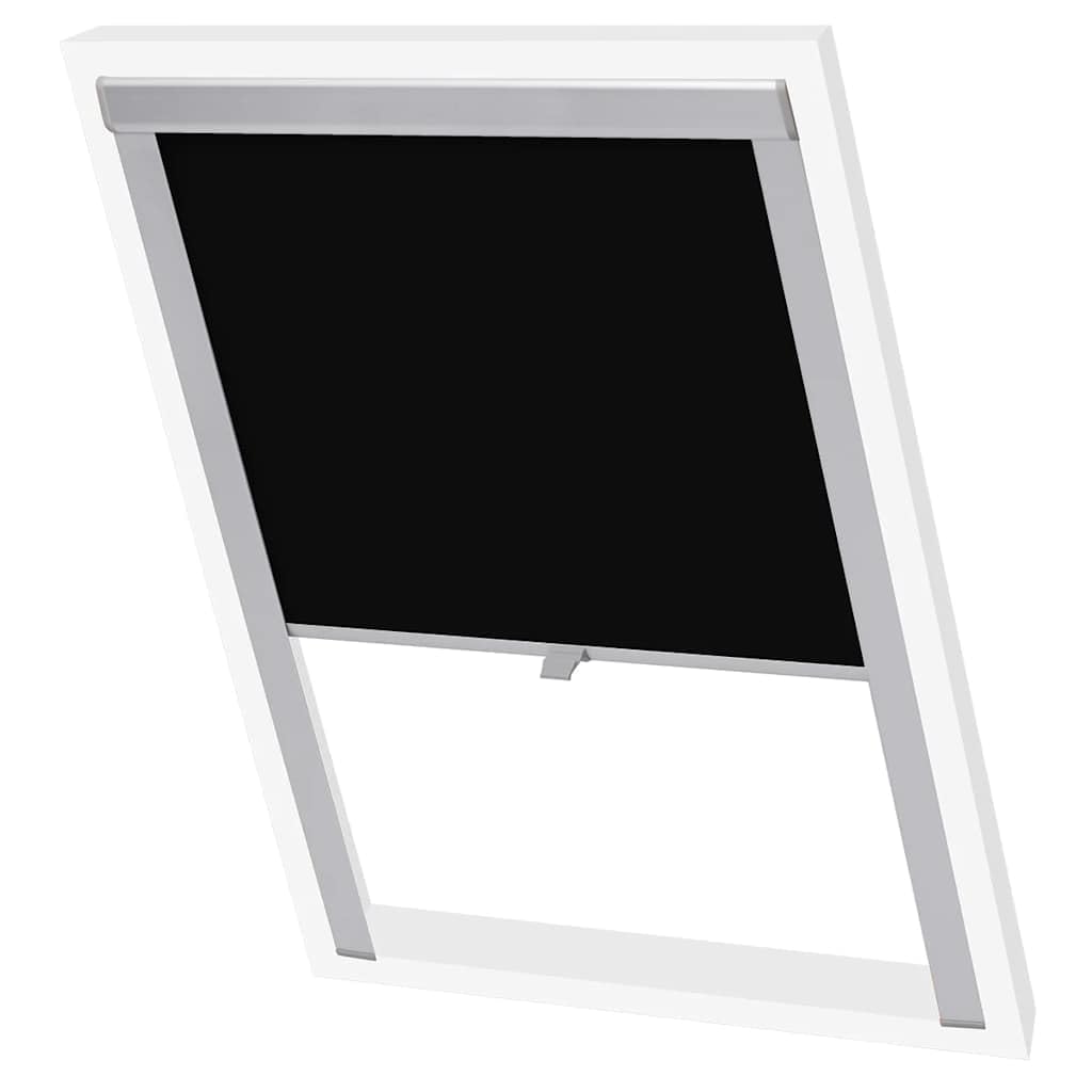 vidaXL Verdunkelungsrollo Schwarz P08/408 GGL und GGU