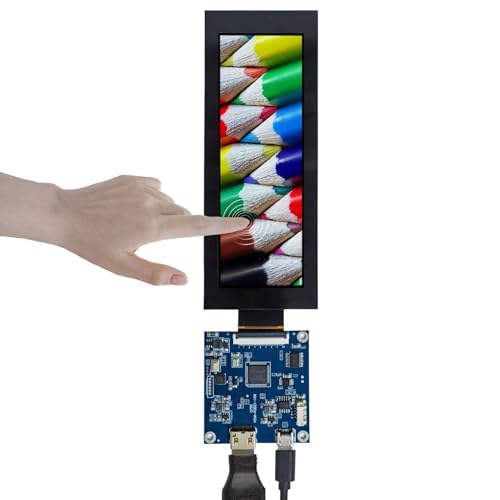 Image of 4.58 inch 4.58 inch 320x960 700 nits LCD Square Screen | Capacitive Touch Sensor Panel Display and H /D Controller Board 40 pins
