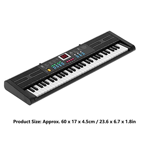 KESHUO Musique Clavier Clavier Piano Organe Électronique 61 Touches Électrique Piano Musique Numérique Microphone… - Les Beatles, Paul McCartney, John Lennon, RIngo Starr, George Harrison KESHUO Musique Clavier Clavier Piano Organe Électronique 61 Touches Électrique Piano Musique Numérique Microphone… – Image 3