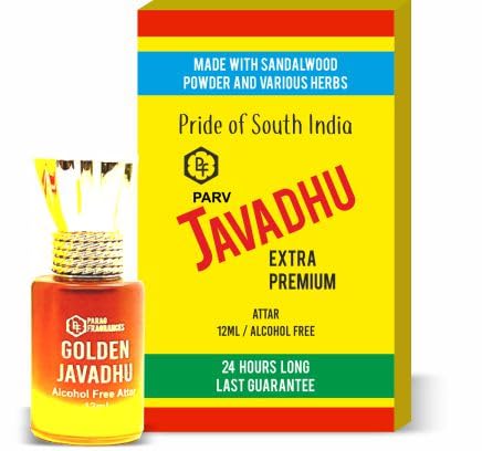 Image of Parag Fragrances Natural & Long Lasting Attar 12ml (Javadhu)