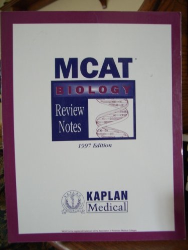 MCAT Biology review notes: Kaplan: Amazon.com: Books