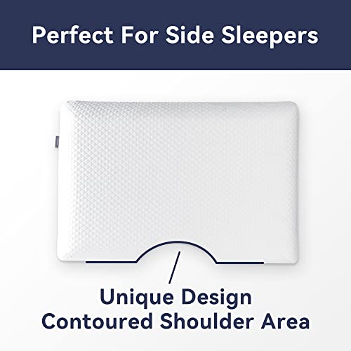 Cilare Cervical Pillow For Side Sleeper, Cooling Memory Foam Pillow, Orthopedic Head Support, Neck And Shoulder Pain Relief, Long, King #TOP1