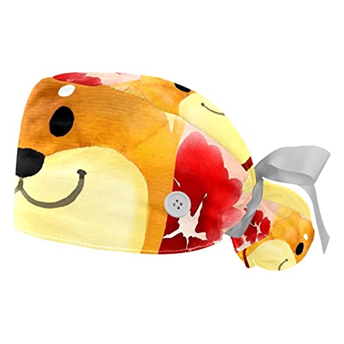 Chapeaux bouffants Shiba Inu pour égayer votre quotidien de travail