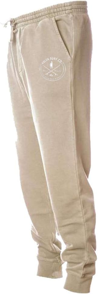 Koloa Mens Looking for Waves Logo Pigment Dyed Fleece Sweatpants in Sizes XS-2XL