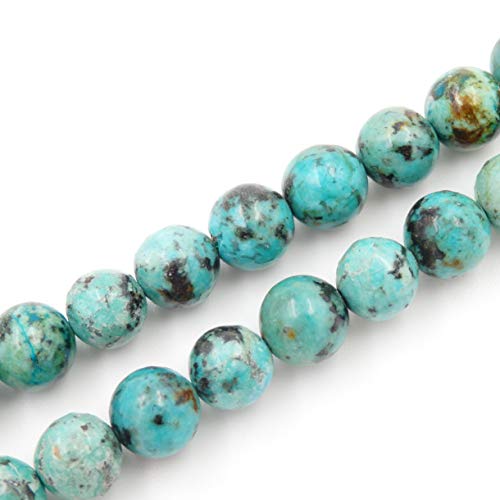 Malahill Premium Gemstone Beads For Jewelry Making Precious Natural Stone Beads Wholesale 2 Strands Aaa Grade African Turquoise Beads 6Mm #TOP3