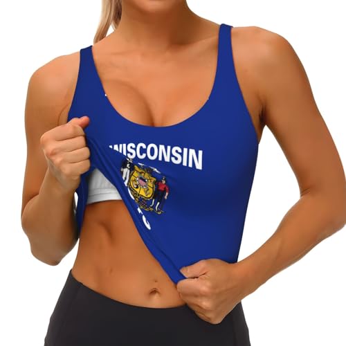 Chaleco de yoga Wisconsin para mujer con diseño transpirable y sin mangas 2