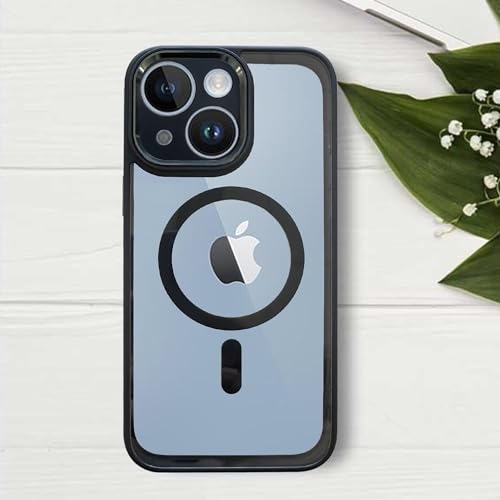 Image of AIBEX Polycarbonate Back Cover Compatible with Apple iPhone 14 Plus 6.7 inch Frosted Mag-Saf Series| Sleek, Translucent Matte | Anti-Slip, Drop and Camera Protection