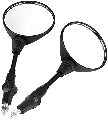 Miniatura 5 de Espejos para motocicletas,Retroviseur Moto Rabattable,Espejos universales de motocicleta 2 piezas motocicleta modificada plegable espejo retrovisor