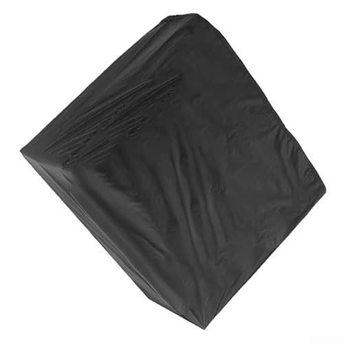 Honseadek Cubierta antipolvo para parrilla al aire libre, tela Oxford 210D, cubierta de parrilla resistente a la intemperie, cubierta cuadrada para parrilla de jardín 90 x 63 x 70 cm y 80 x 66 x 100