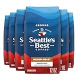 Seattle's Best Coffee Portside Blend (Previously Signature Blend No. 3) Medium Roast Ground Coffee, 12-Ounce Bag, 6 Count