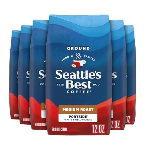 SEATTLE's BEST COFFEE Portside Blend Ground Coffee 6x12oz